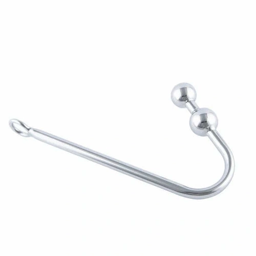 Steel Balls Anal Hook 4417 Two Stainless Pleasurable 0113